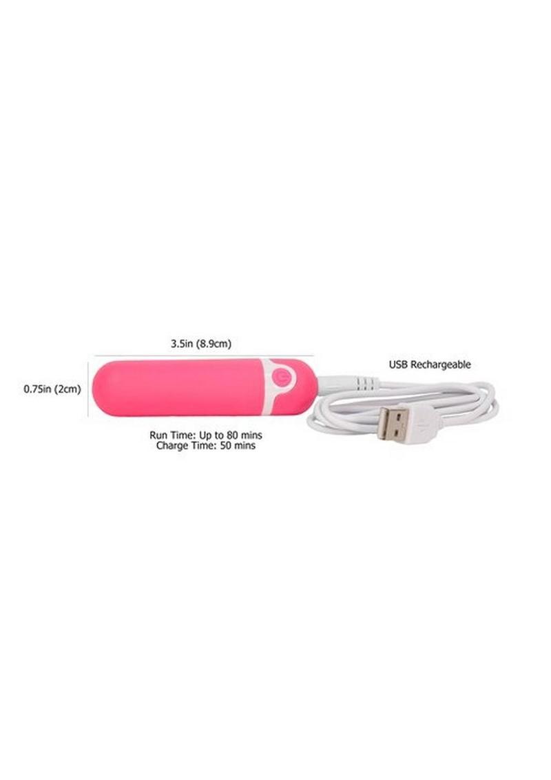 Wonderlust Purity Rechargeable Silicone Bullet