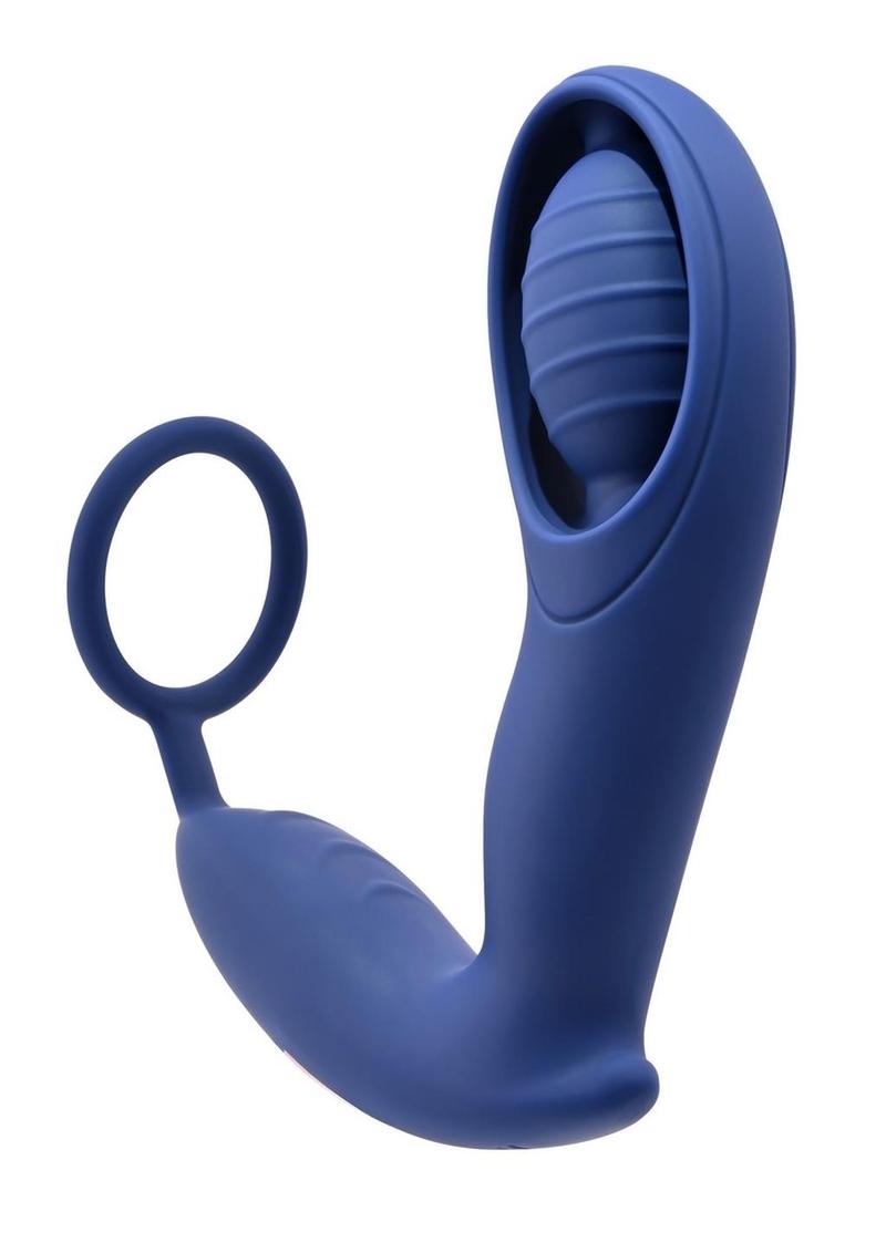 Zero Tolerance Extra Mile Rechargeable Silicone C-Ring Double Motor Vibrator with Remote Control