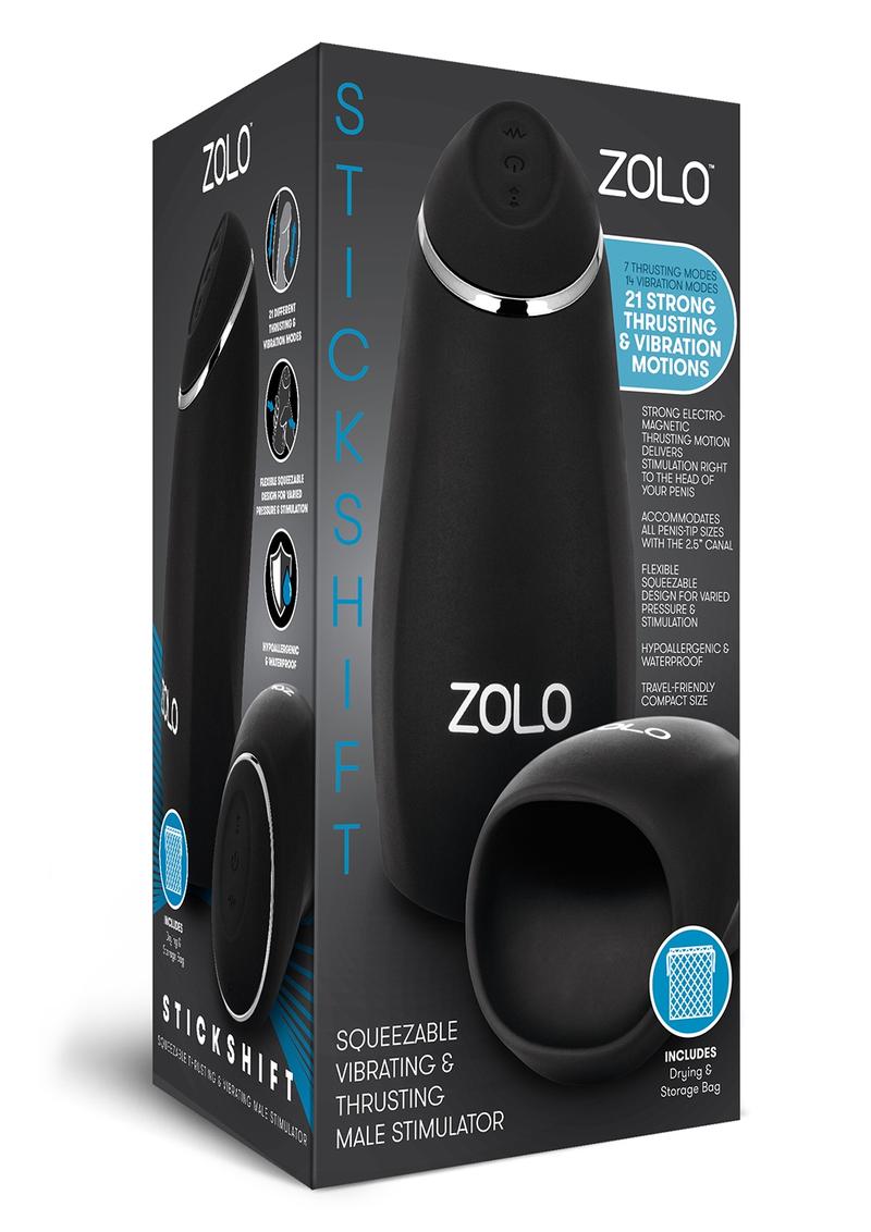 ZOLO Stickshift Masturbator - Black